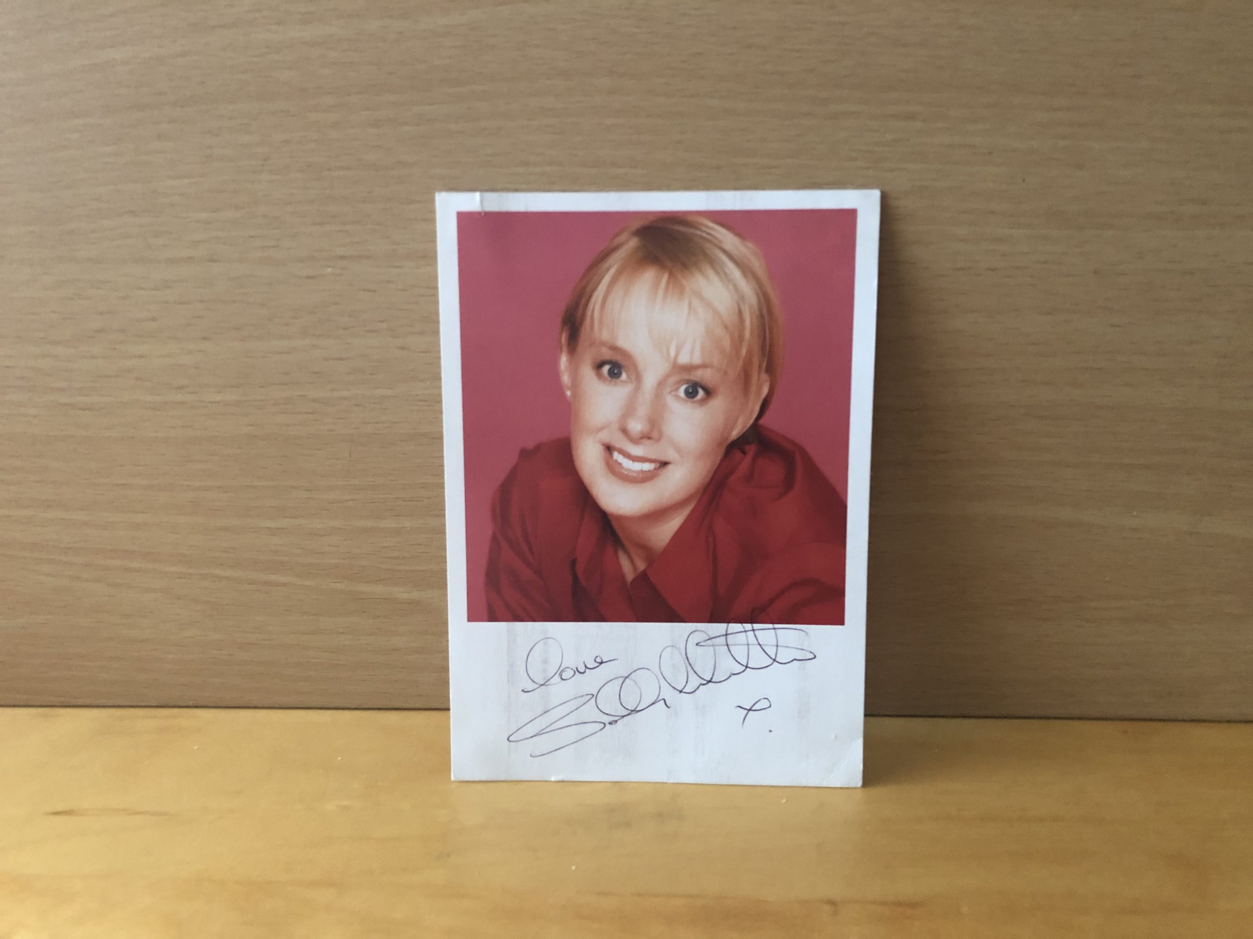 Sally Whittaker Signed Colour Photo Sally Whittaker Signed Colour Photo