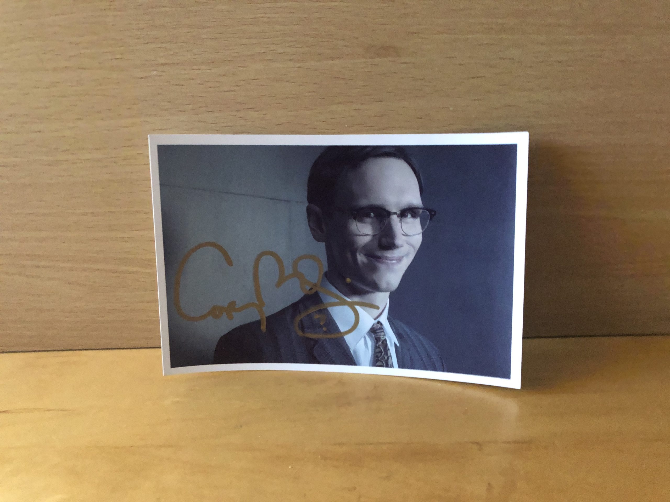 Cory Michael Smith Signed Colour Photo Cory Michael Smith Signed Colour Photo