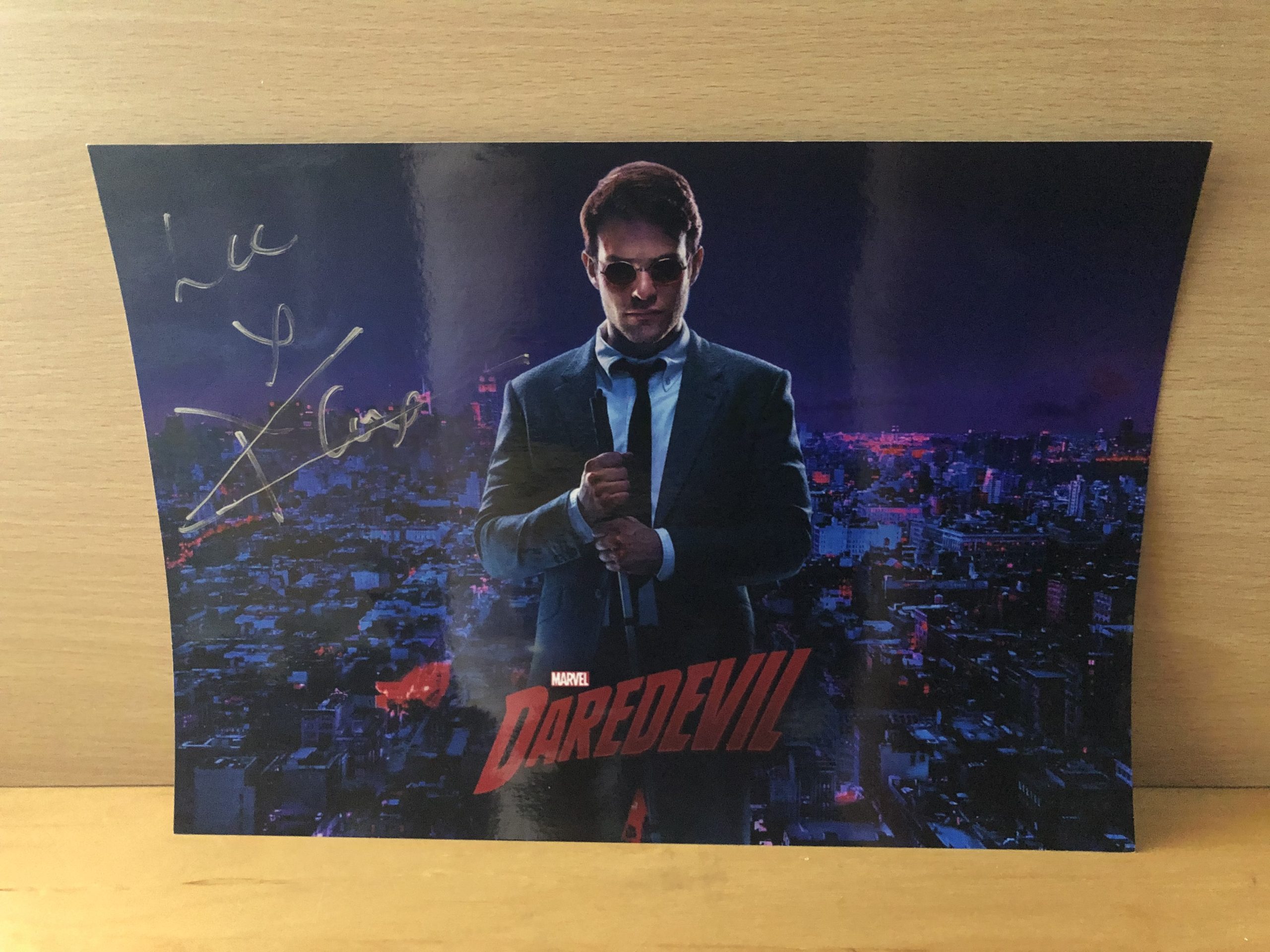 Charlie Cox Signed Colour Photo Charlie Cox Signed Colour Photo