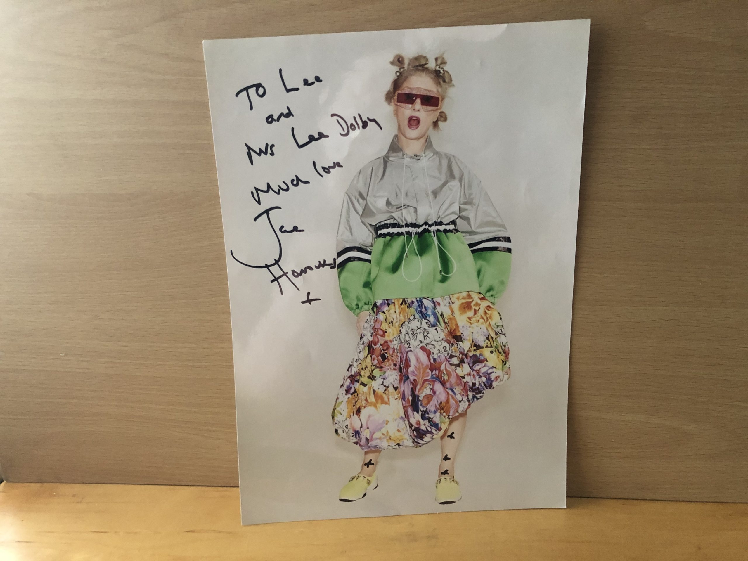 Jane Horrocks Signed Colour Photo Jane Horrocks Signed Colour Photo