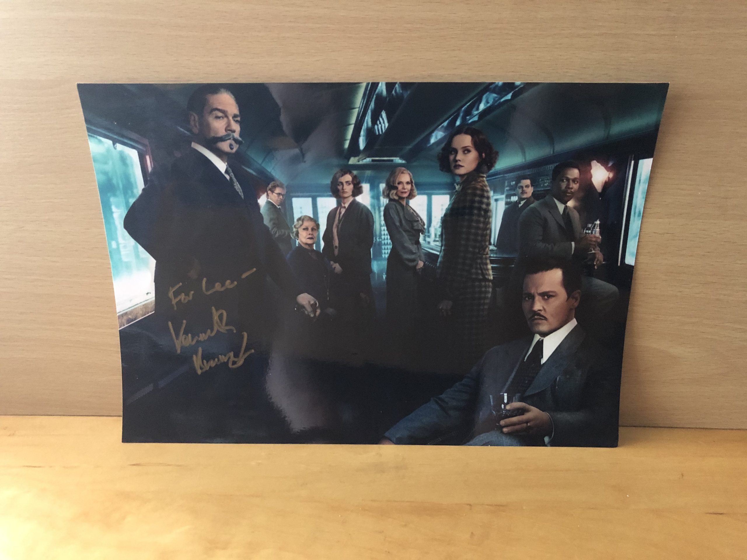 Sir Kenneth Branagh Signed Colour Photo Sir Kenneth Branagh Signed Colour Photo