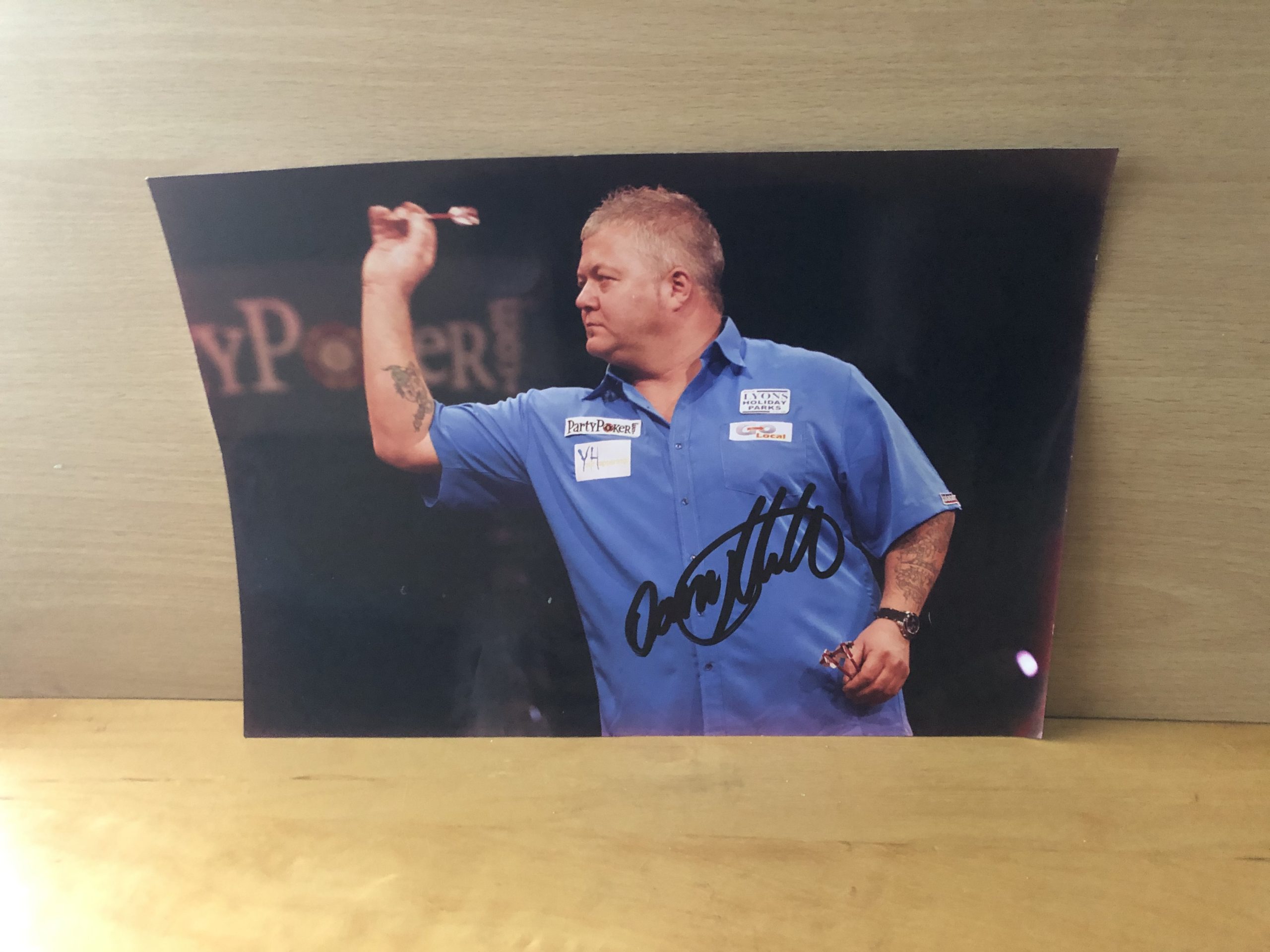 Darryl Fitton Signed Colour Photo Darryl Fitton Signed Colour Photo