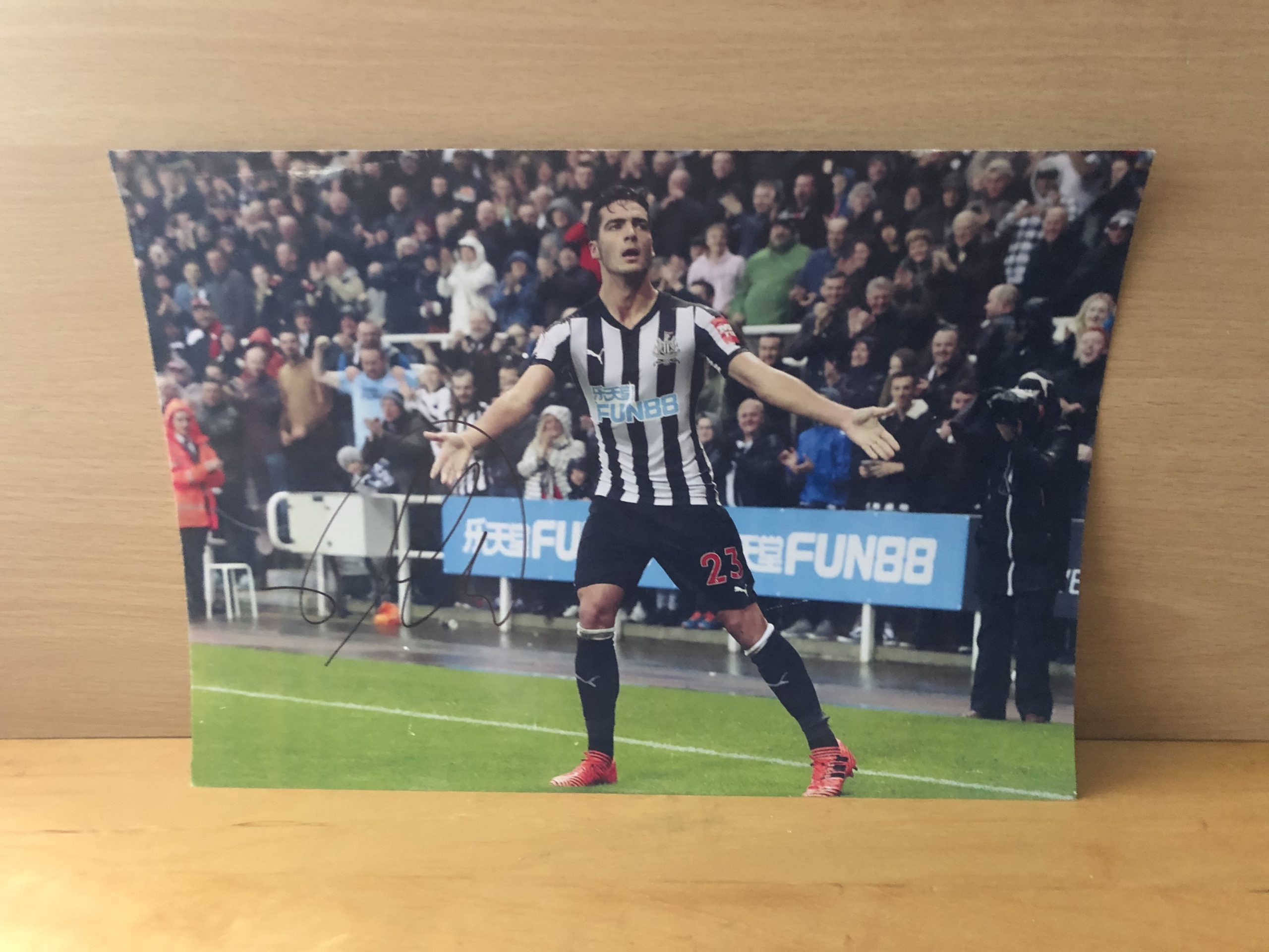 Mikel Merino Signed Colour Photo Mikel Merino Signed Colour Photo