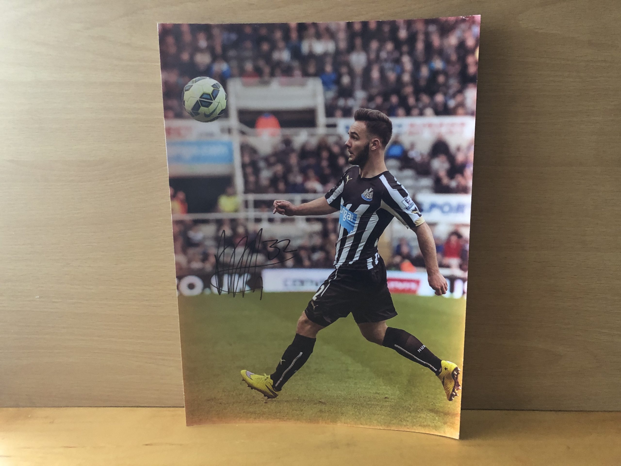 Adam Armstrong Signed Colour Photo Adam Armstrong Signed Colour Photo