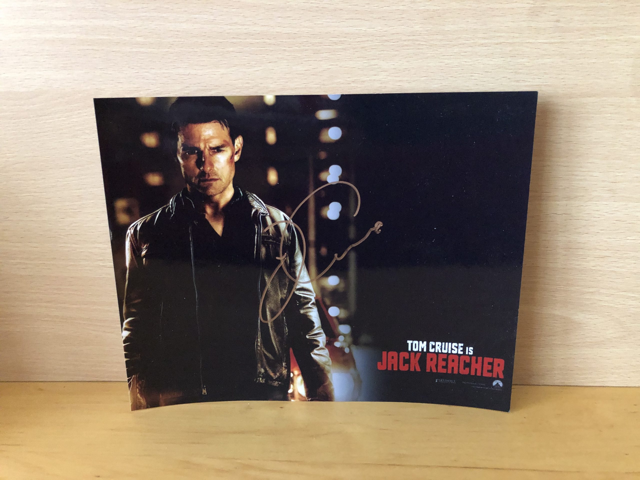 Tom Cruise Signed Colour Photo Tom Cruise Signed Colour Photo