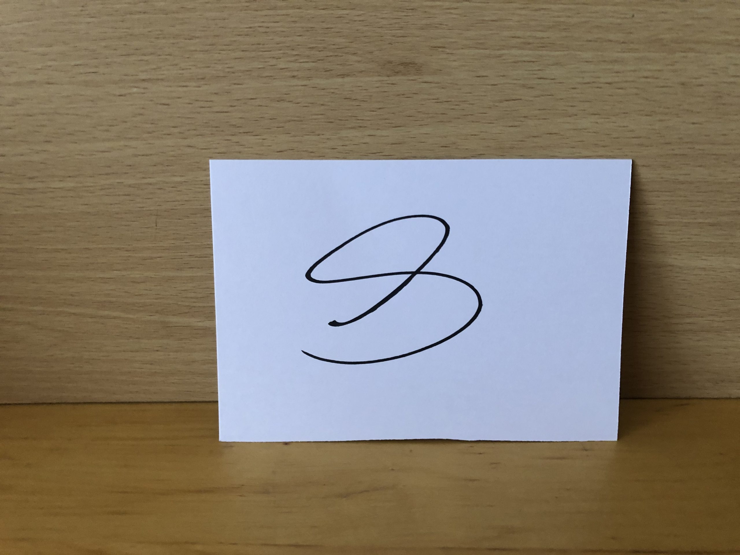 Matt Smith Signed White Card Matt Smith Signed White Card