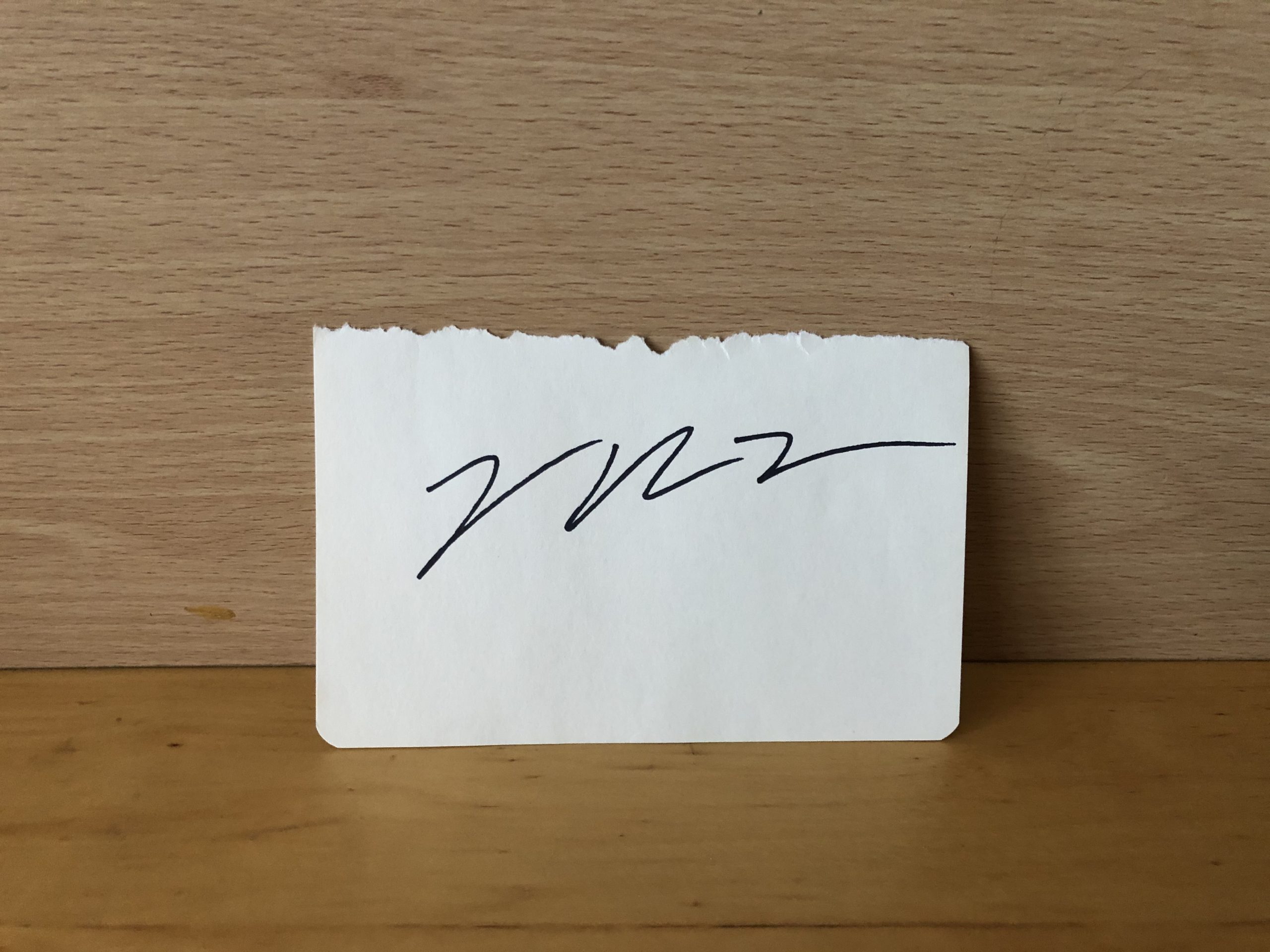 Peter Dinklage Signed White Card Peter Dinklage Signed White Card
