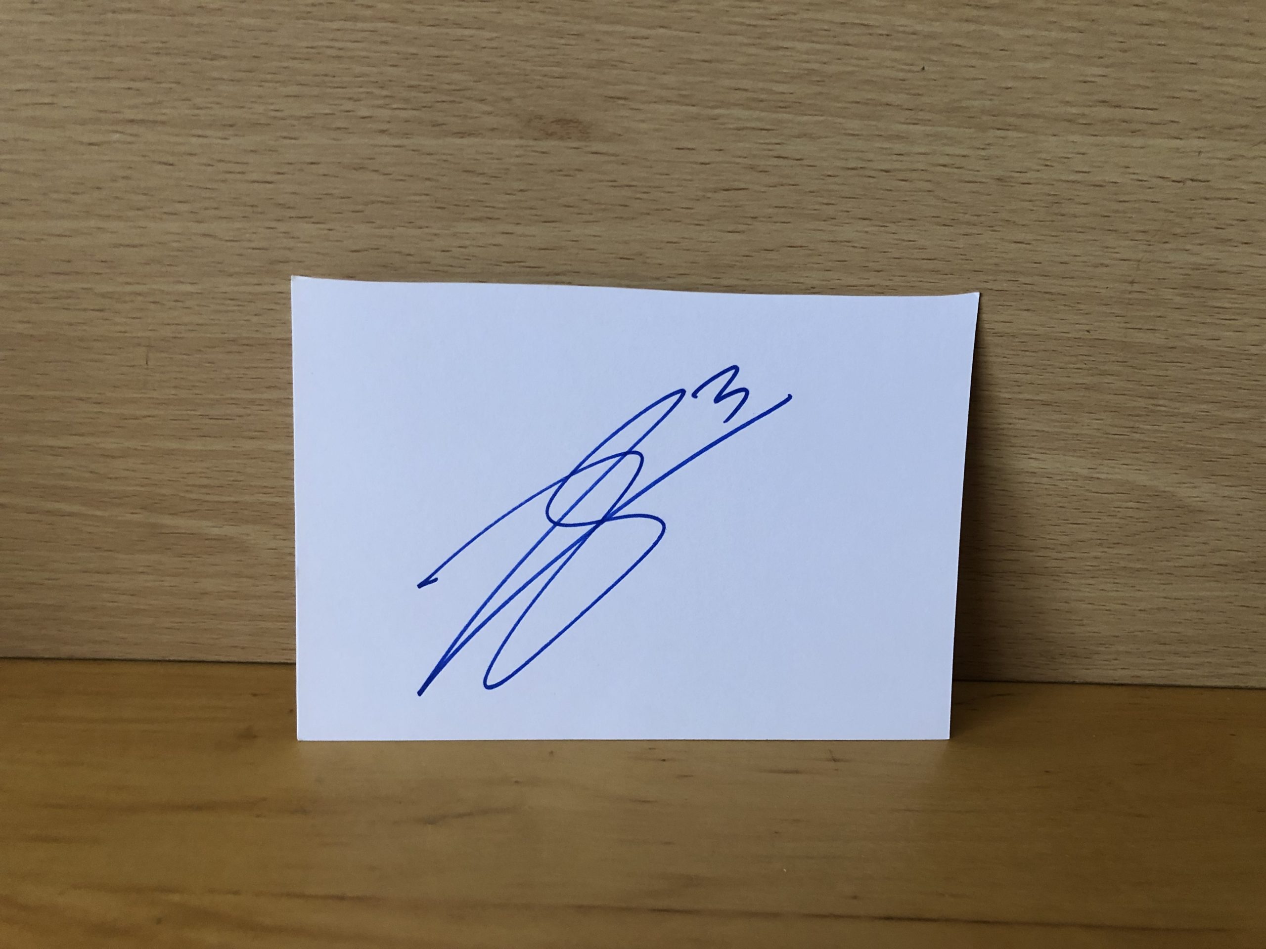 Wendie Renard Signed White Card Wendie Renard Signed White Card