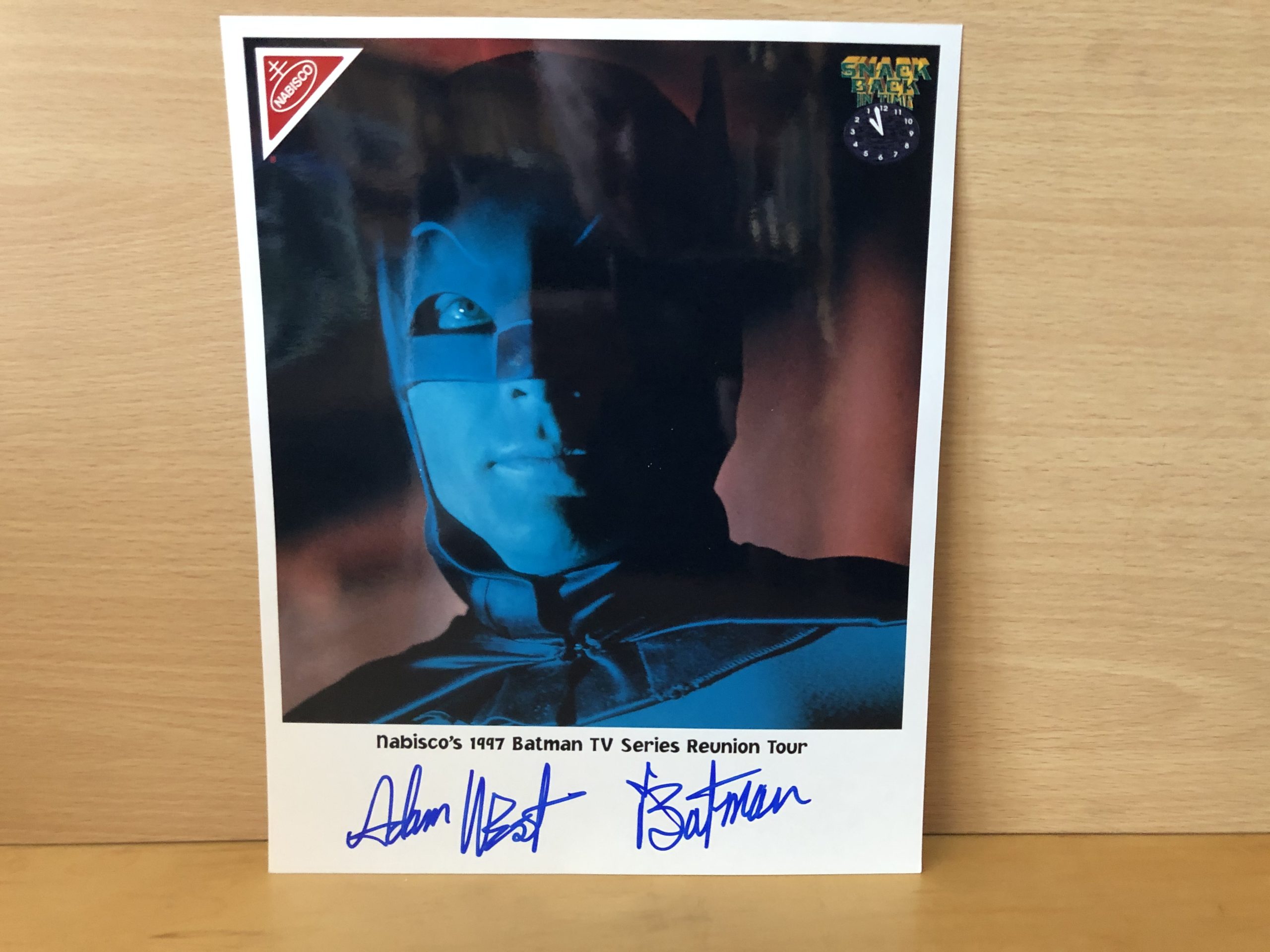 Adam West Signed Colour Photo Adam West Signed Colour Photo