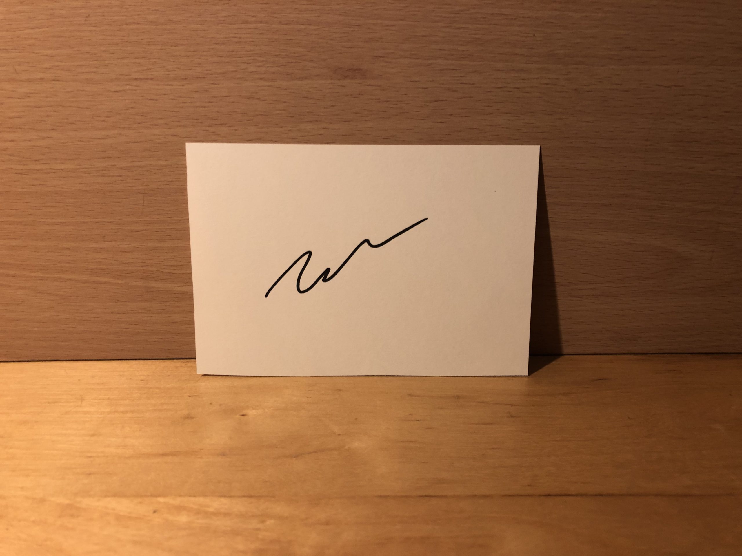Elizabeth Banks Signed White Card Elizabeth Banks Signed White Card