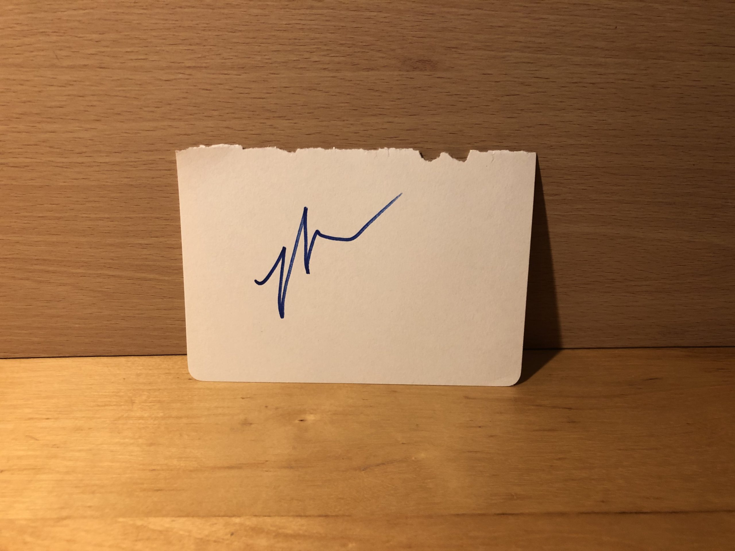 Rooney Mara Signed White Card Rooney Mara Signed White Card