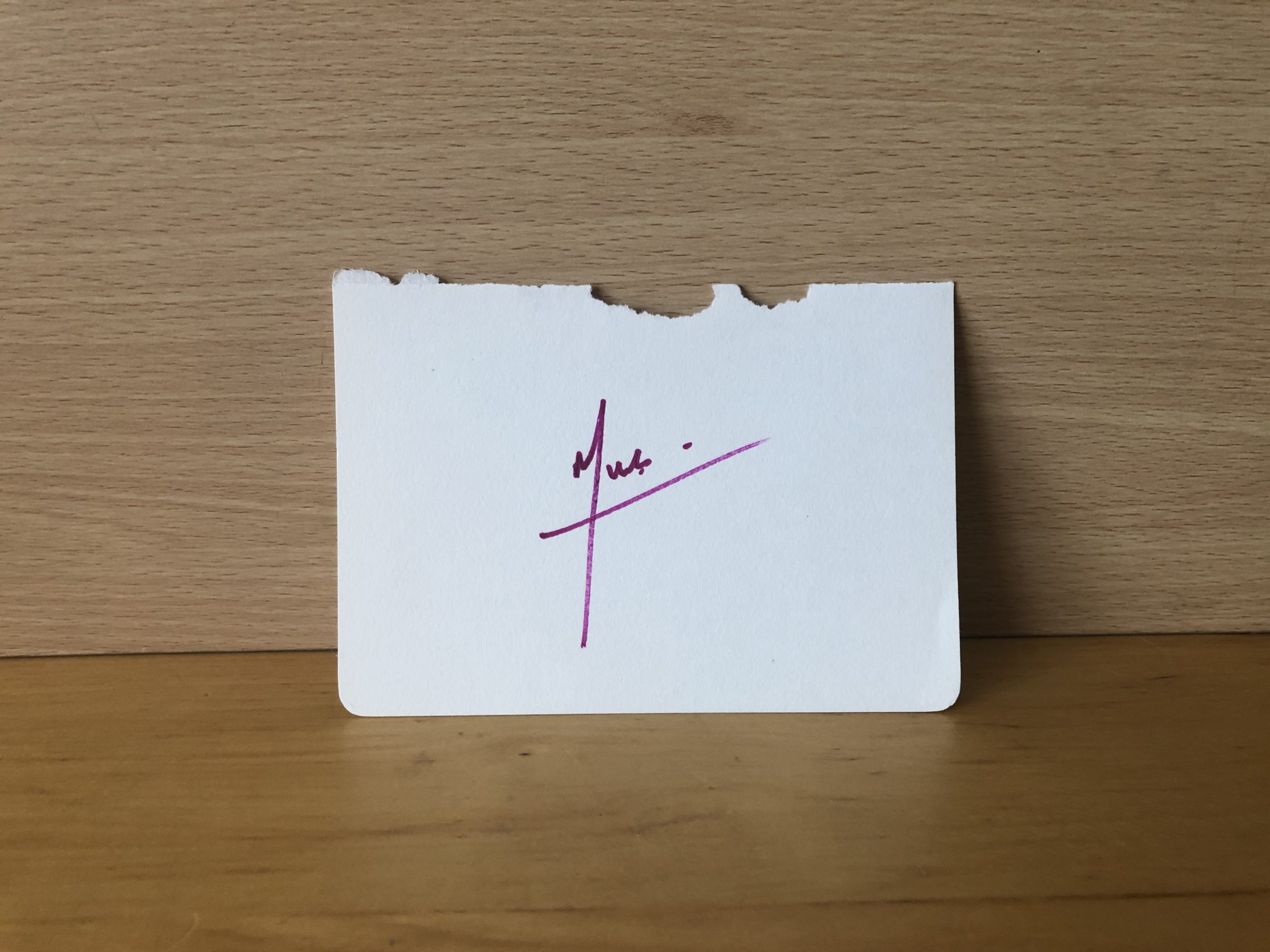 Mark Rylance Signed White Card Mark Rylance Signed White Card