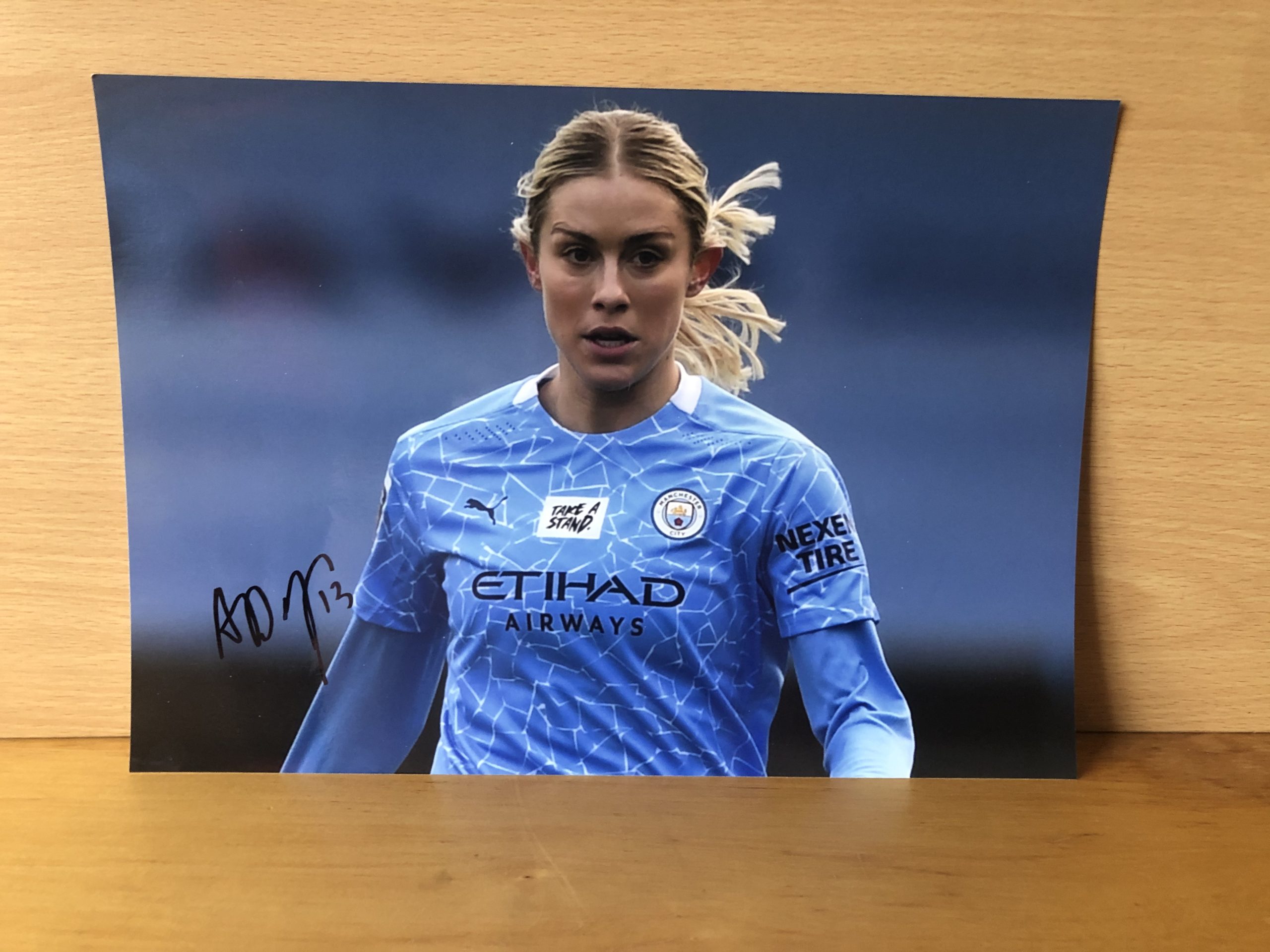 Abby Dahlkemper Signed A4 Colour Photo