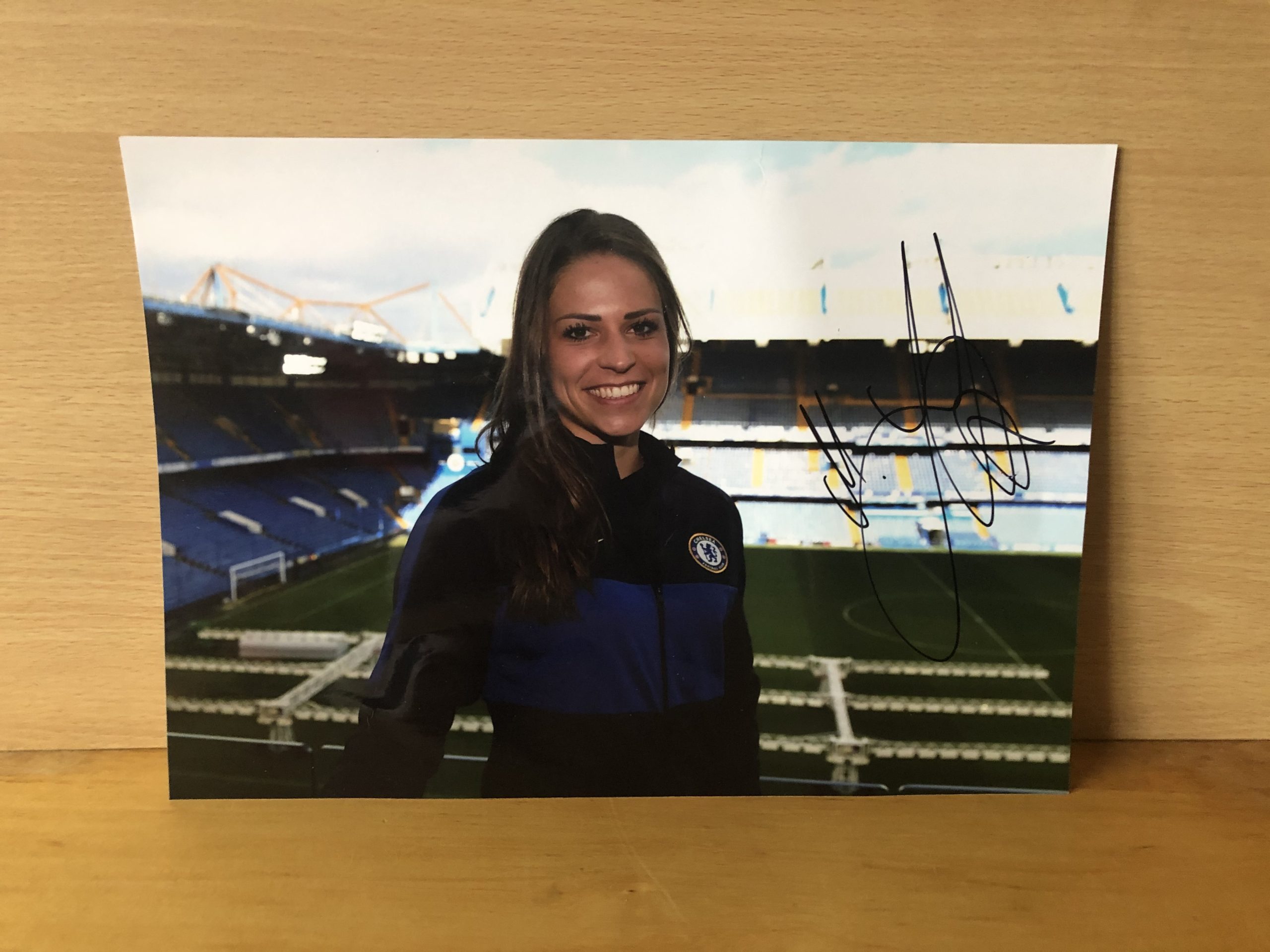 Melanie Leupolz Signed A4 Colour Photo