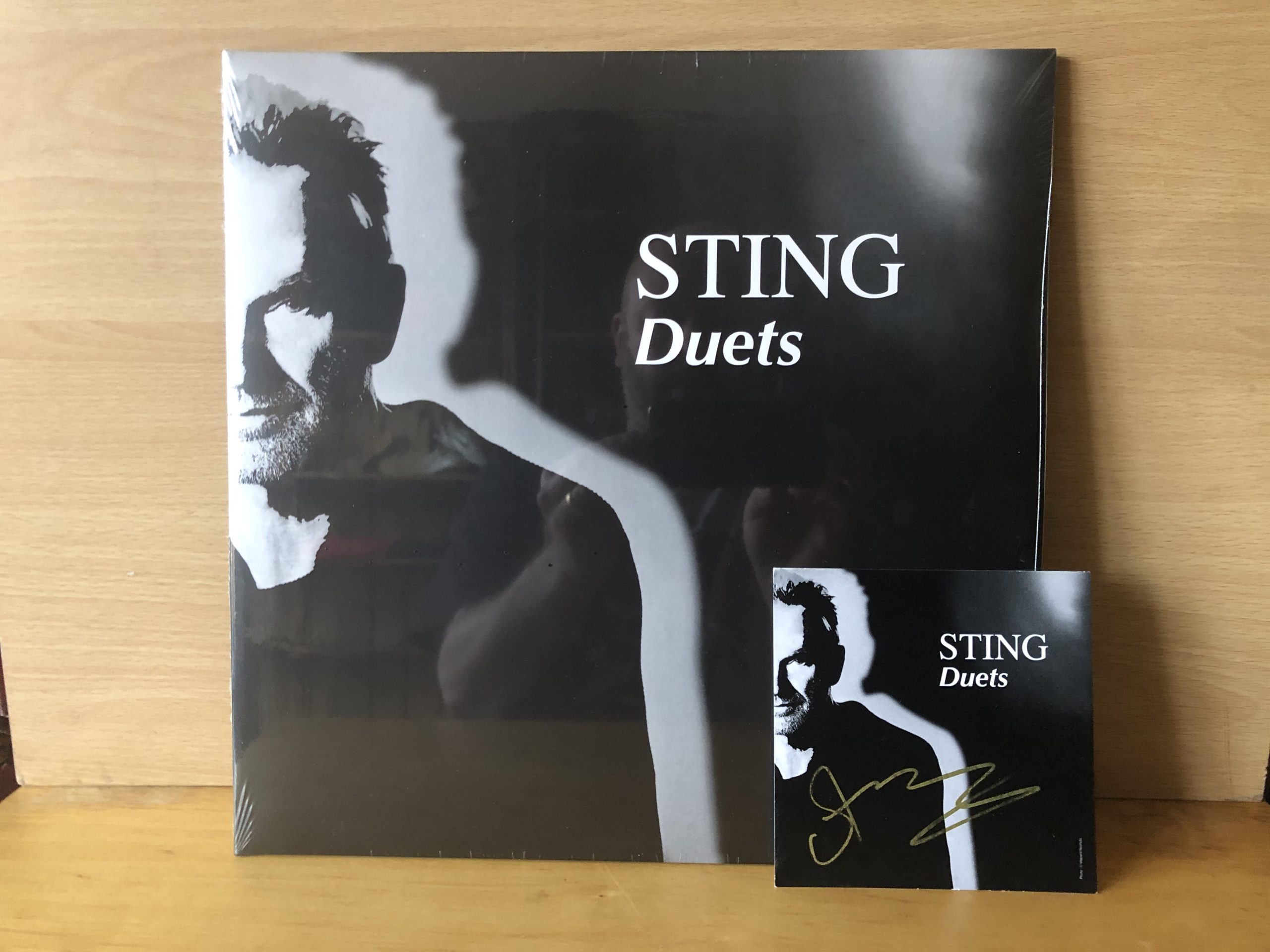 Sting Signed CD Art Card