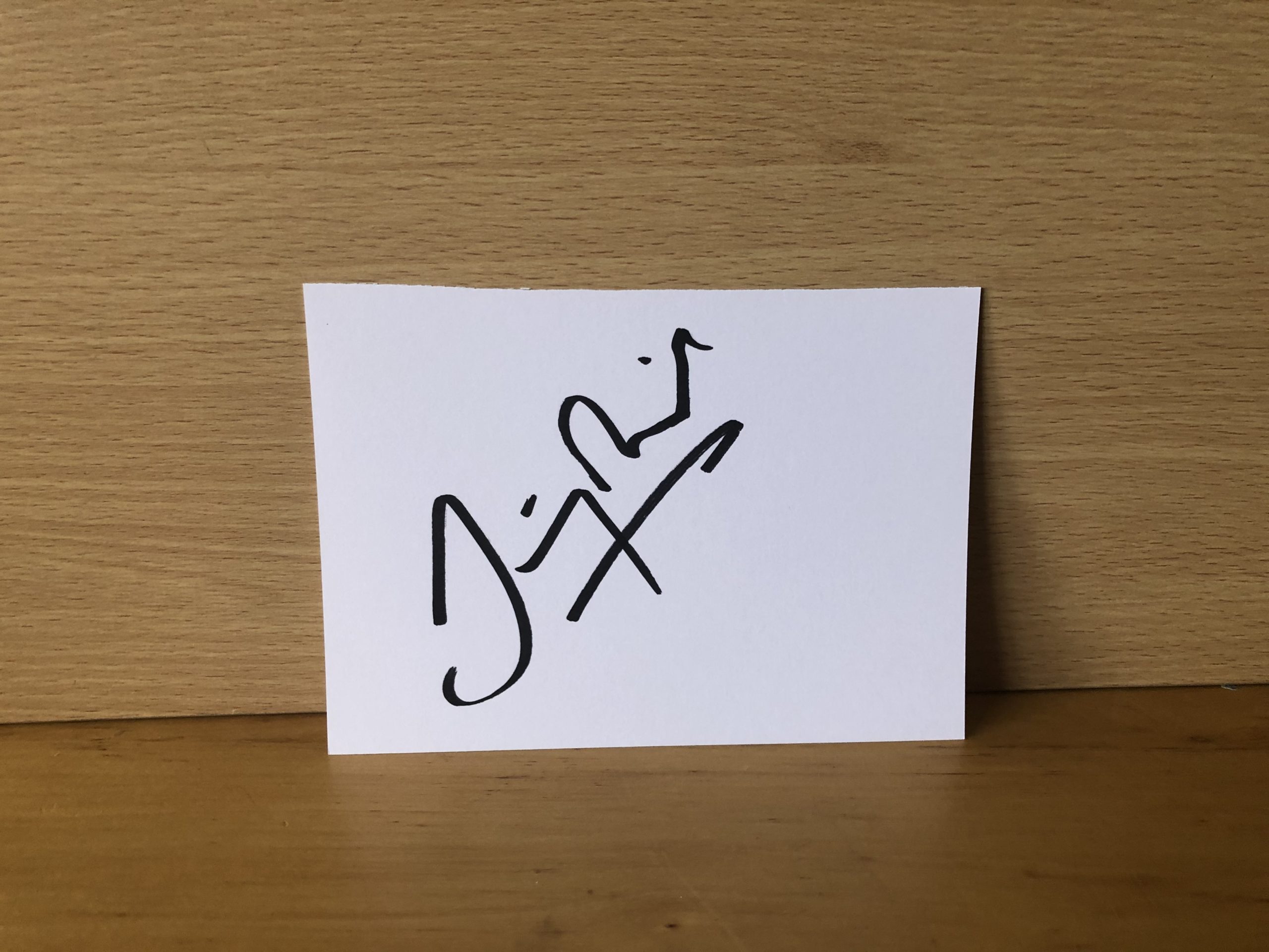 Jimmy Nail Signed White Card Jimmy Nail Signed White Card
