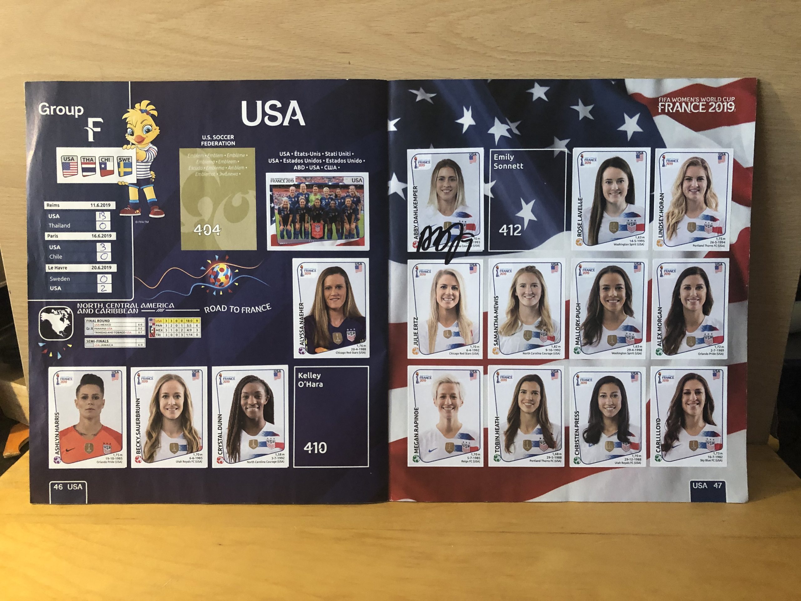 Abby Dahlkemper Signed Sticker Abby Dahlkemper Signed Sticker