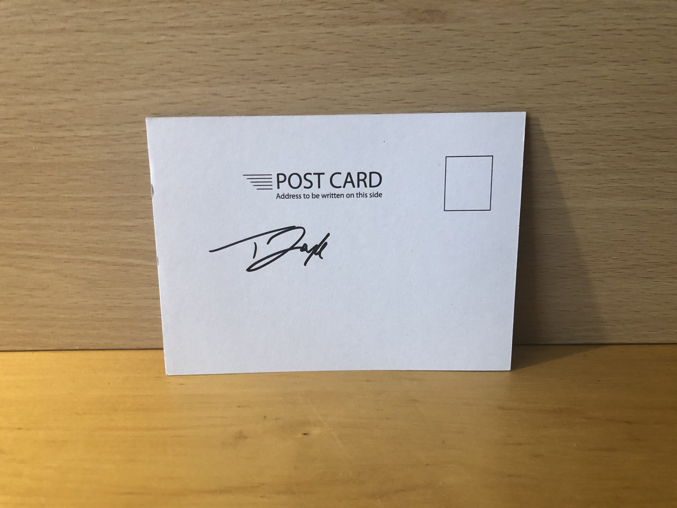 Tommy Doyle Signed White Card Tommy Doyle Signed White Card