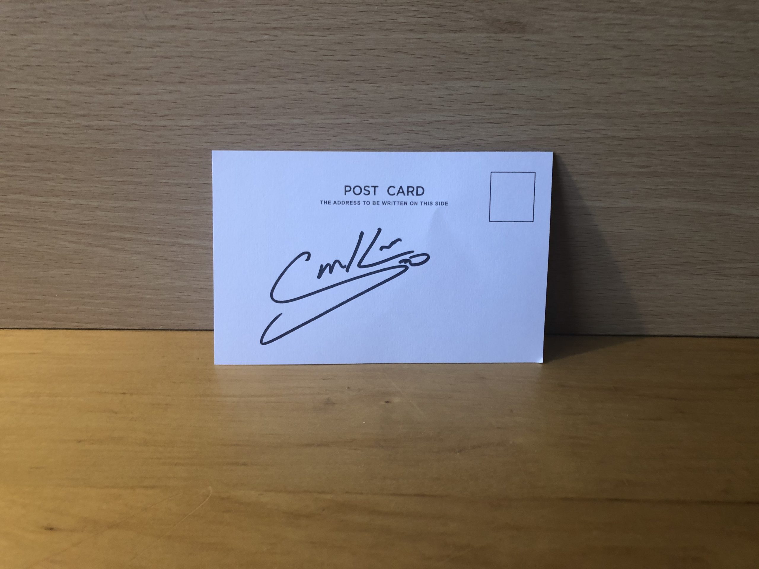 Sam Kerr Signed White Card Sam Kerr Signed White Card
