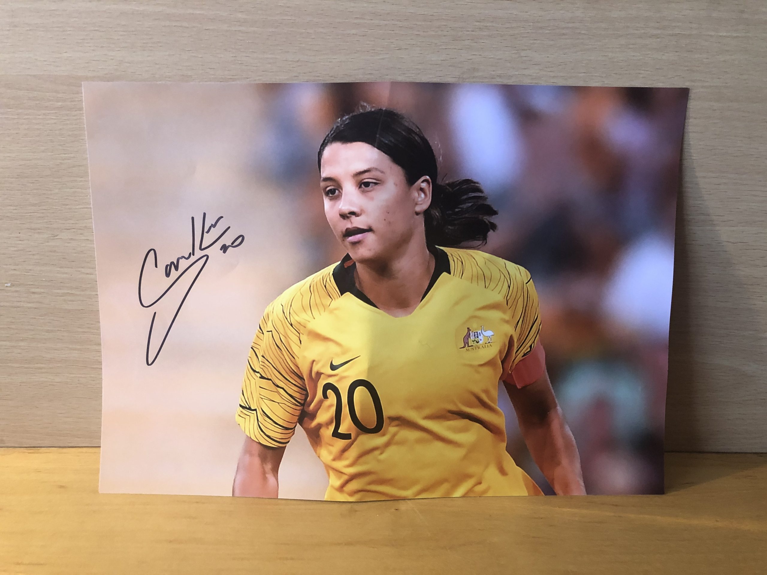 Sam Kerr Signed Colour Photo Sam Kerr Signed Colour Photo