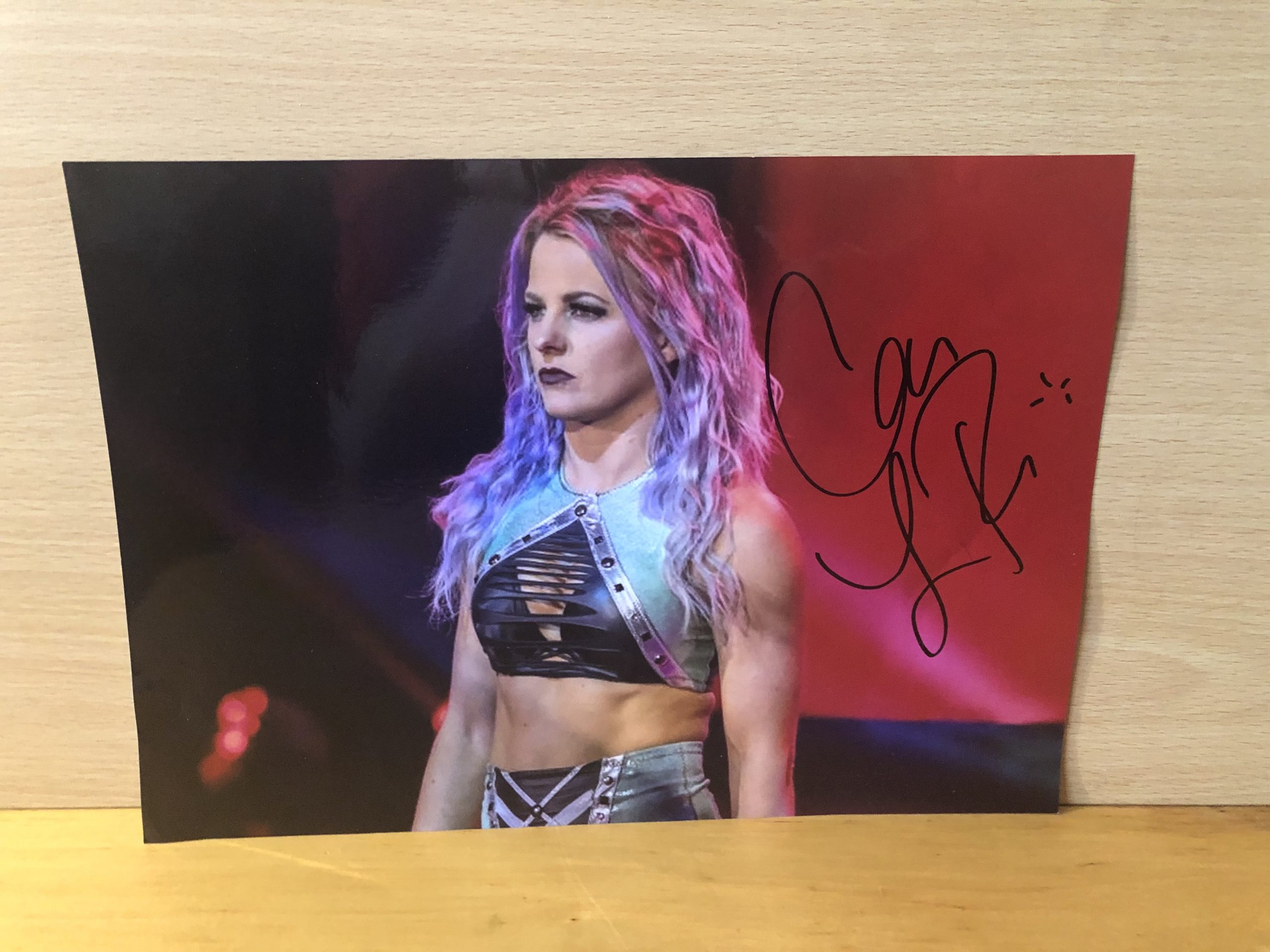 Candice LeRae Signed Colour Photo Candice LeRae Signed Colour Photo