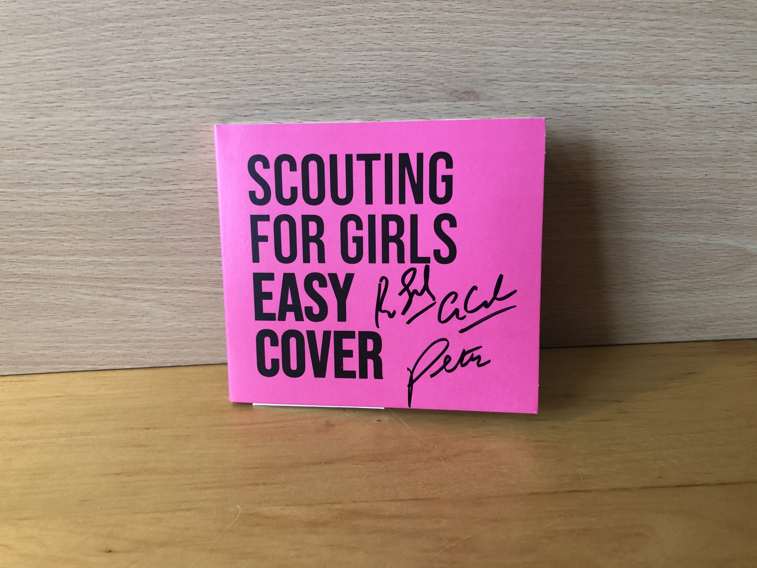 Scouting For Girls – Roy Stride, Greg Churchouse, Peter Ellard Signed CD Scouting For Girls – Roy Stride, Greg Churchouse, Peter Ellard Signed CD