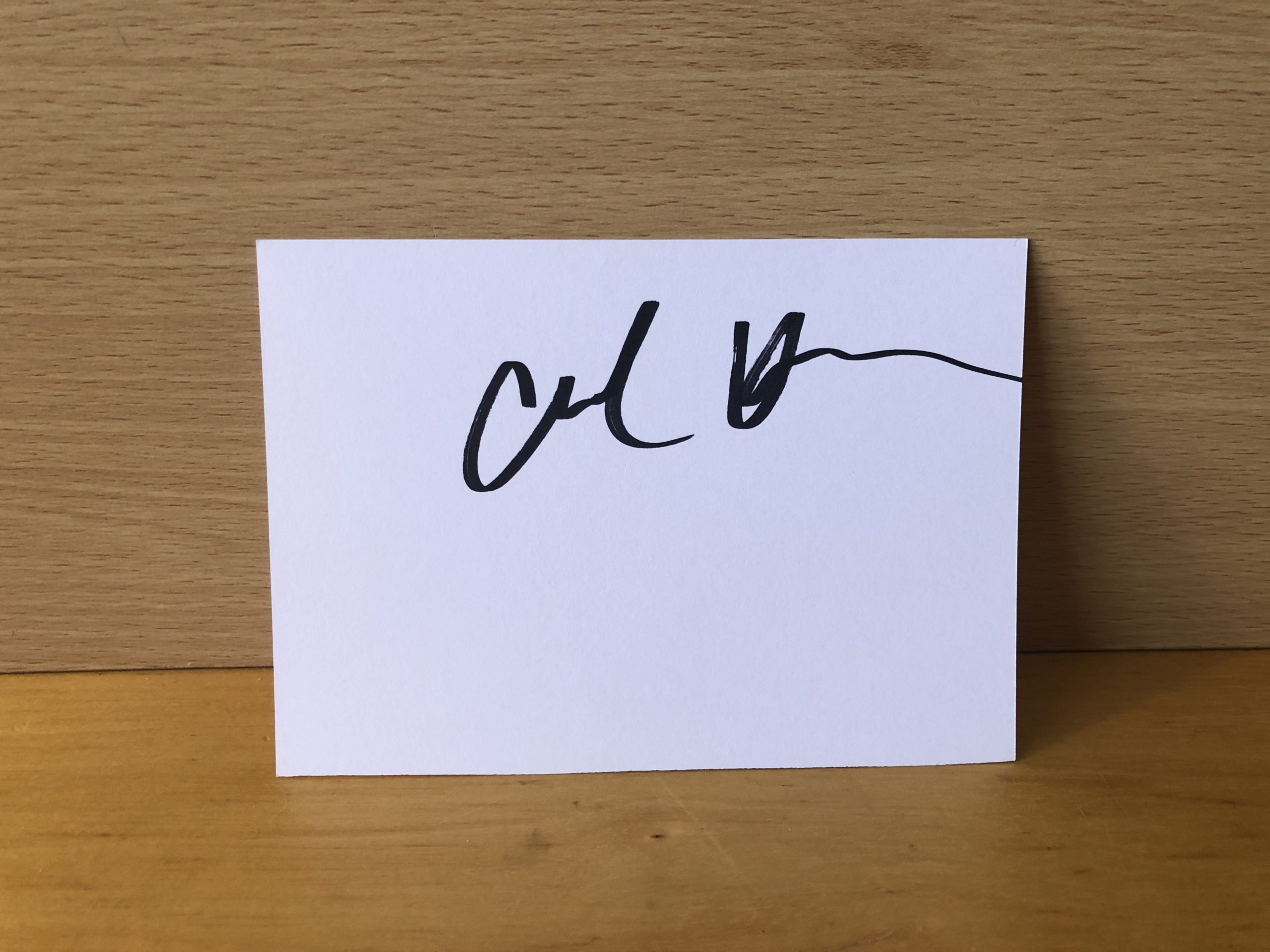 Carol Kane Signed White Card Carol Kane Signed White Card