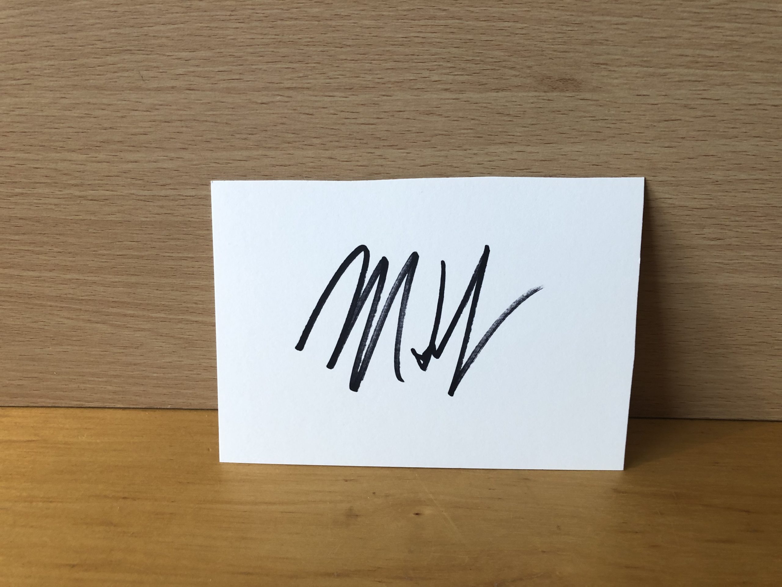 Matt Hardy Signed White Card Matt Hardy Signed White Card