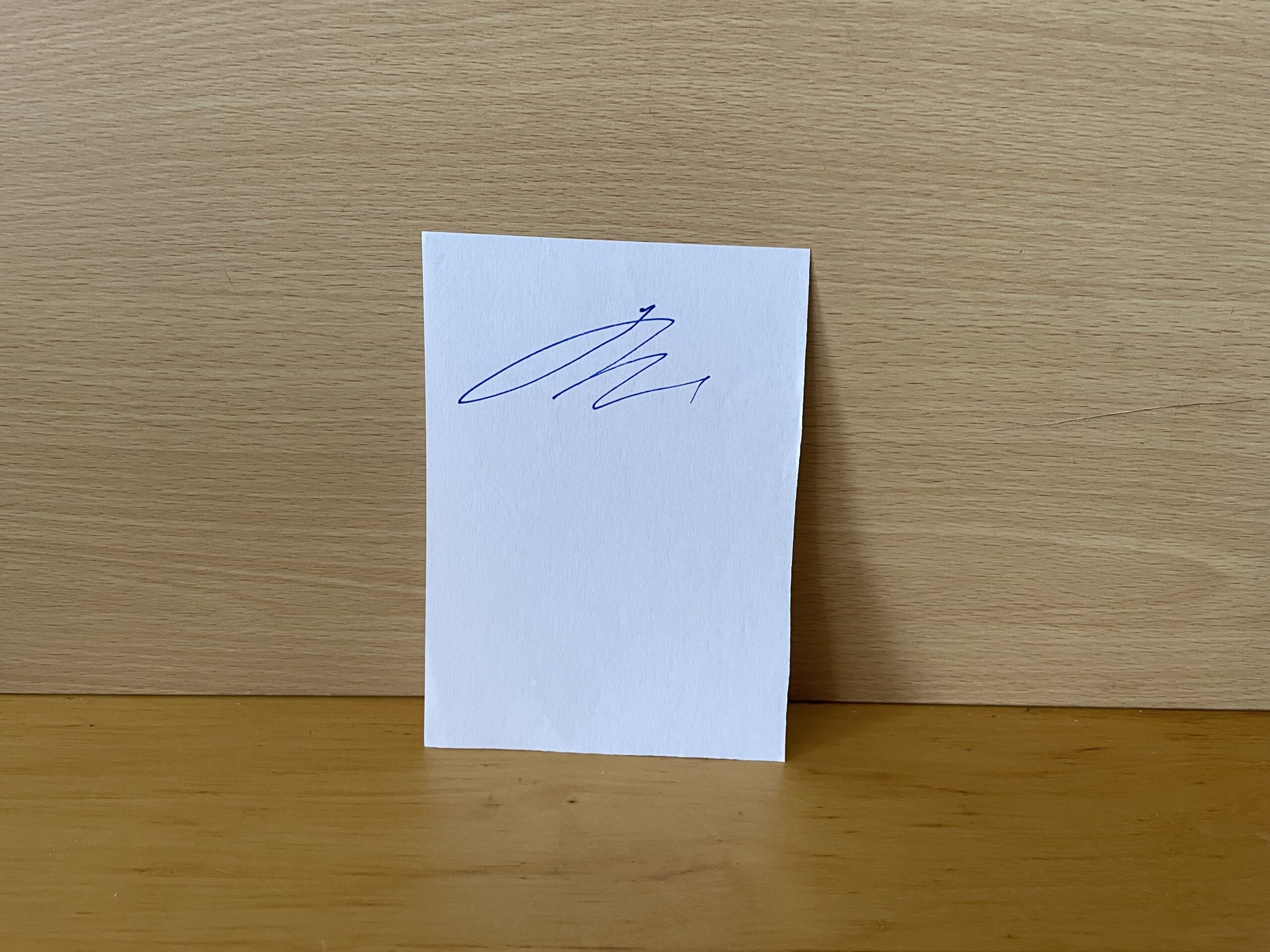 John Cusack Signed White Card John Cusack Signed White Card