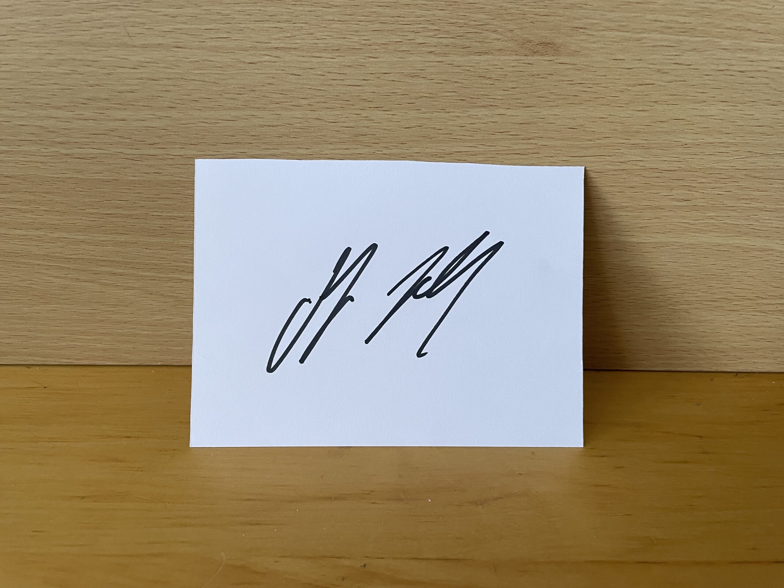 Juliet Lewis Signed White Card Juliet Lewis Signed White Card