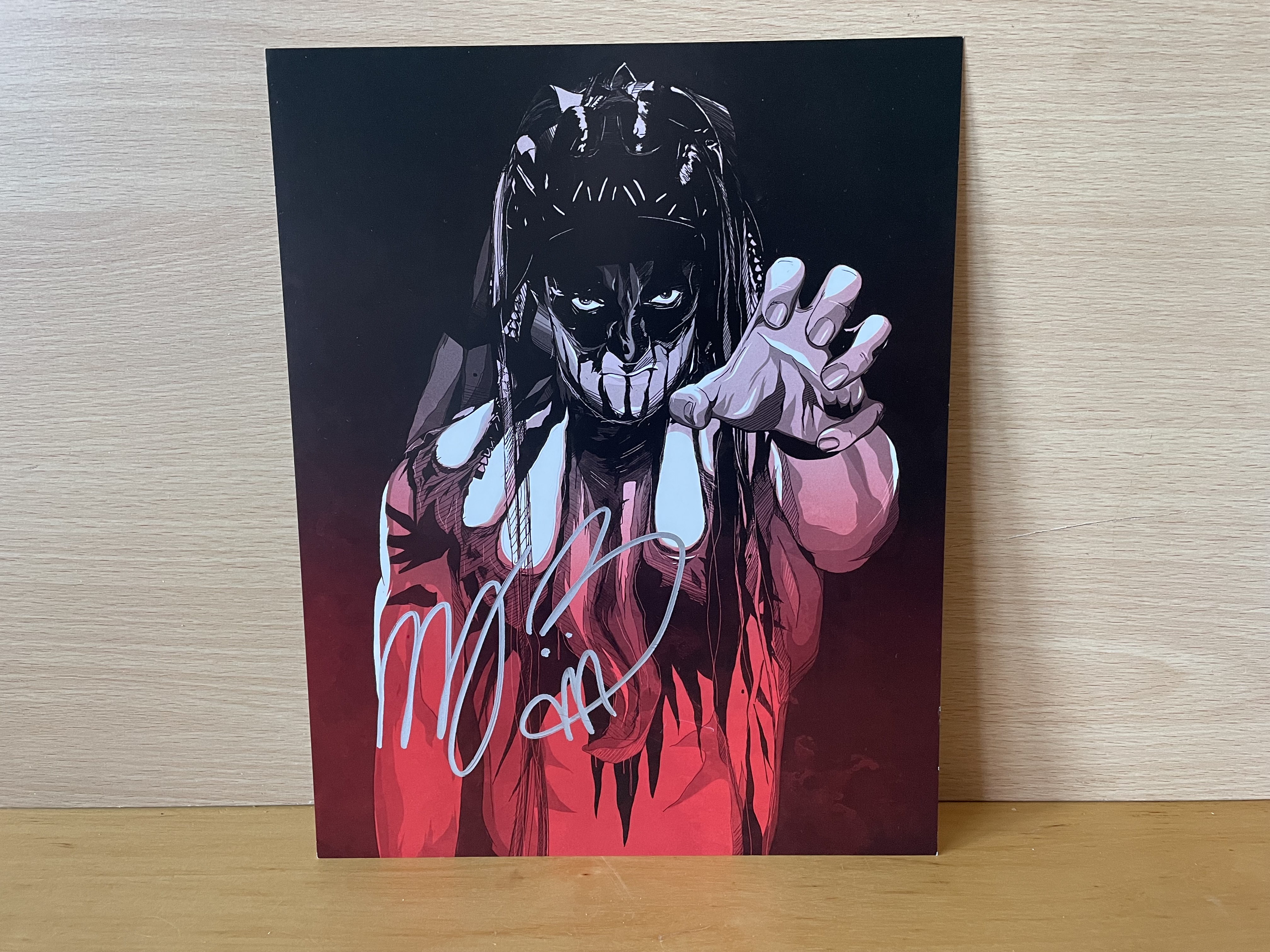 Finn Balor Signed Colour A4 Image