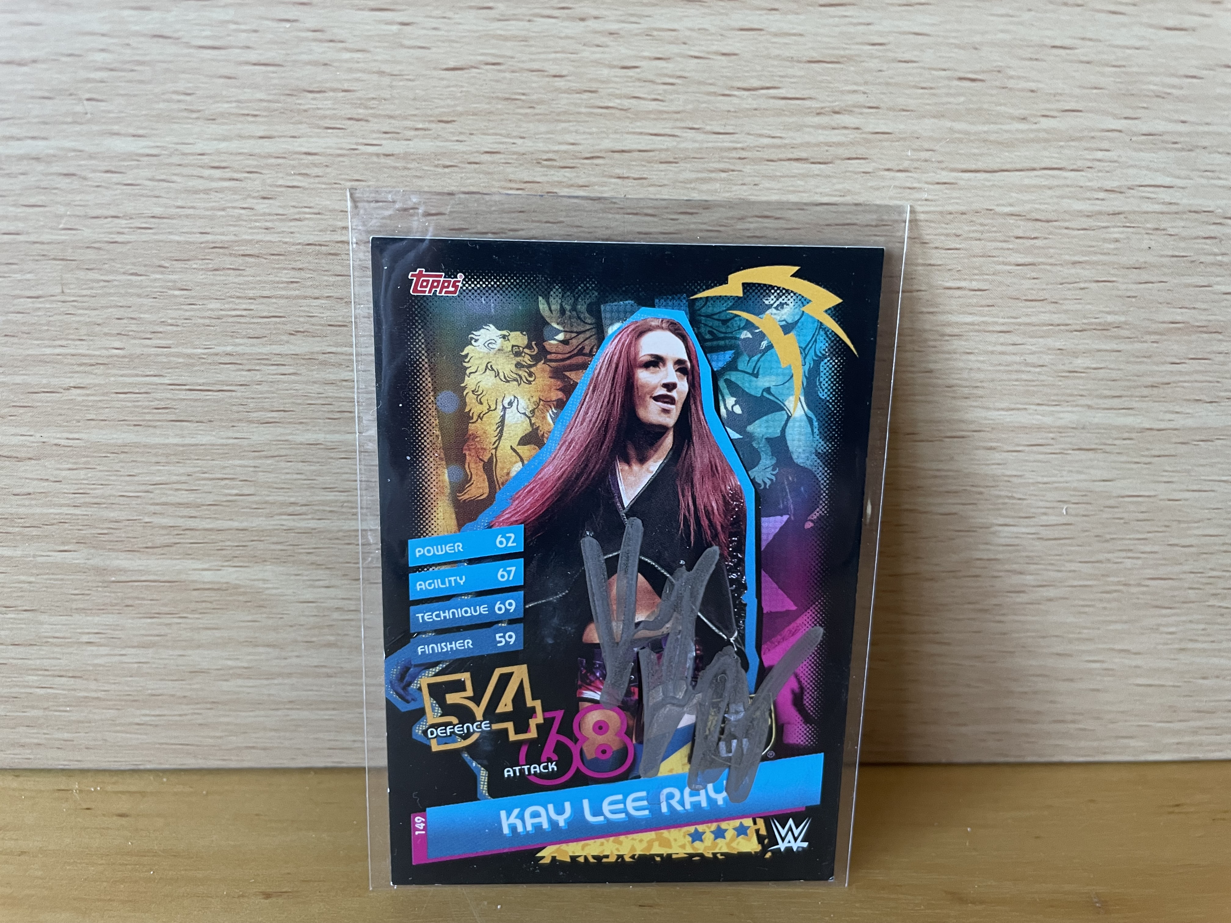 Kay Lee Ray Signed Trading Card