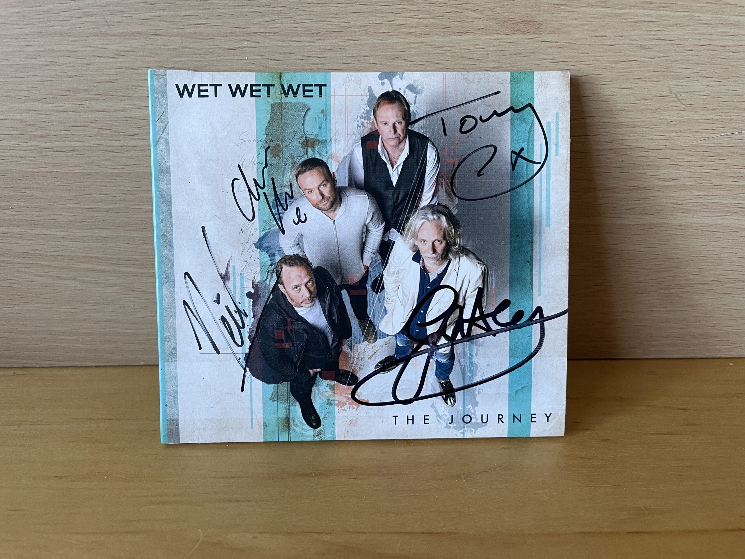 Wet Wet Wet Signed CD Album