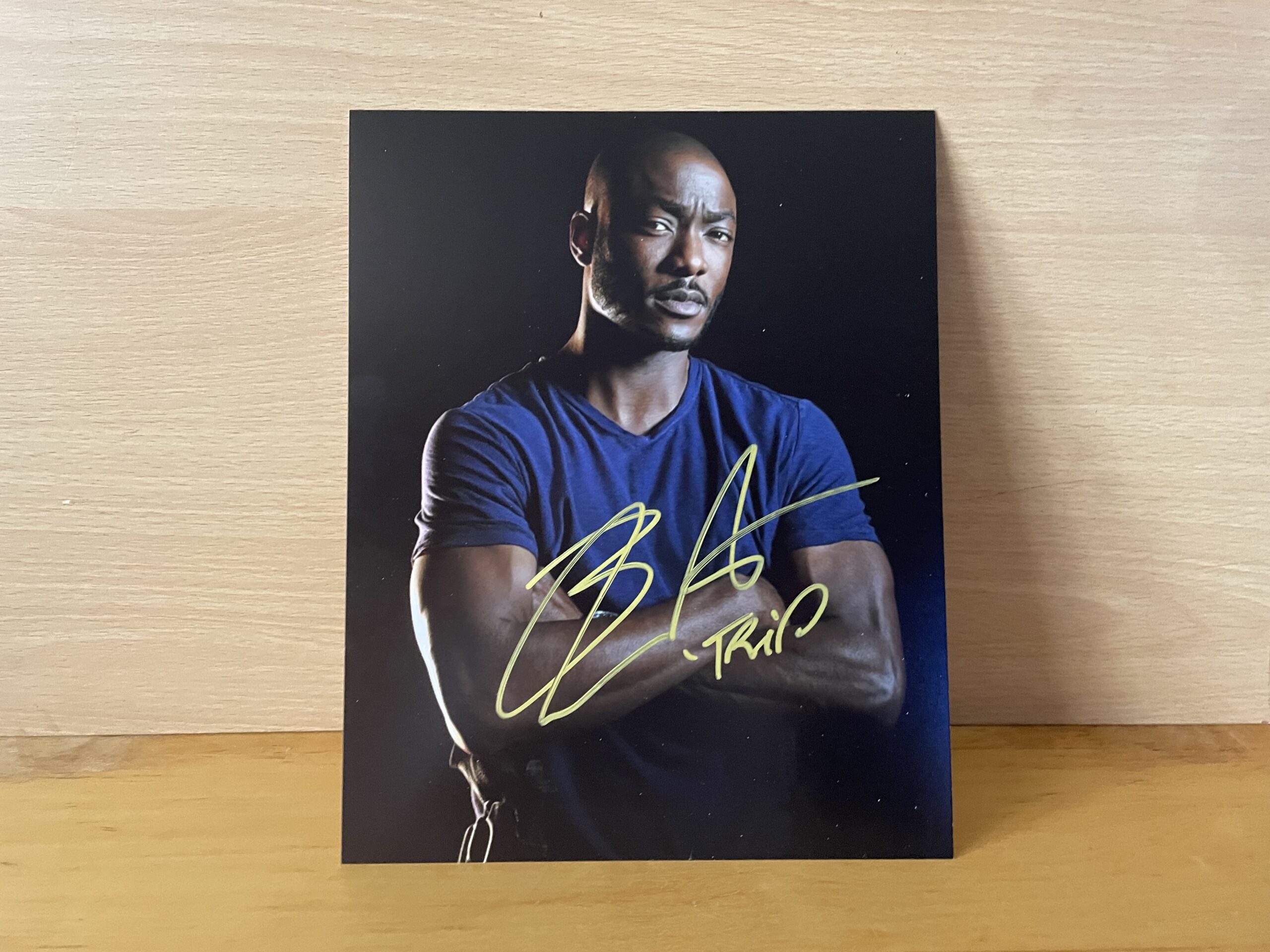 B. J. Britt Signed Colour Photo