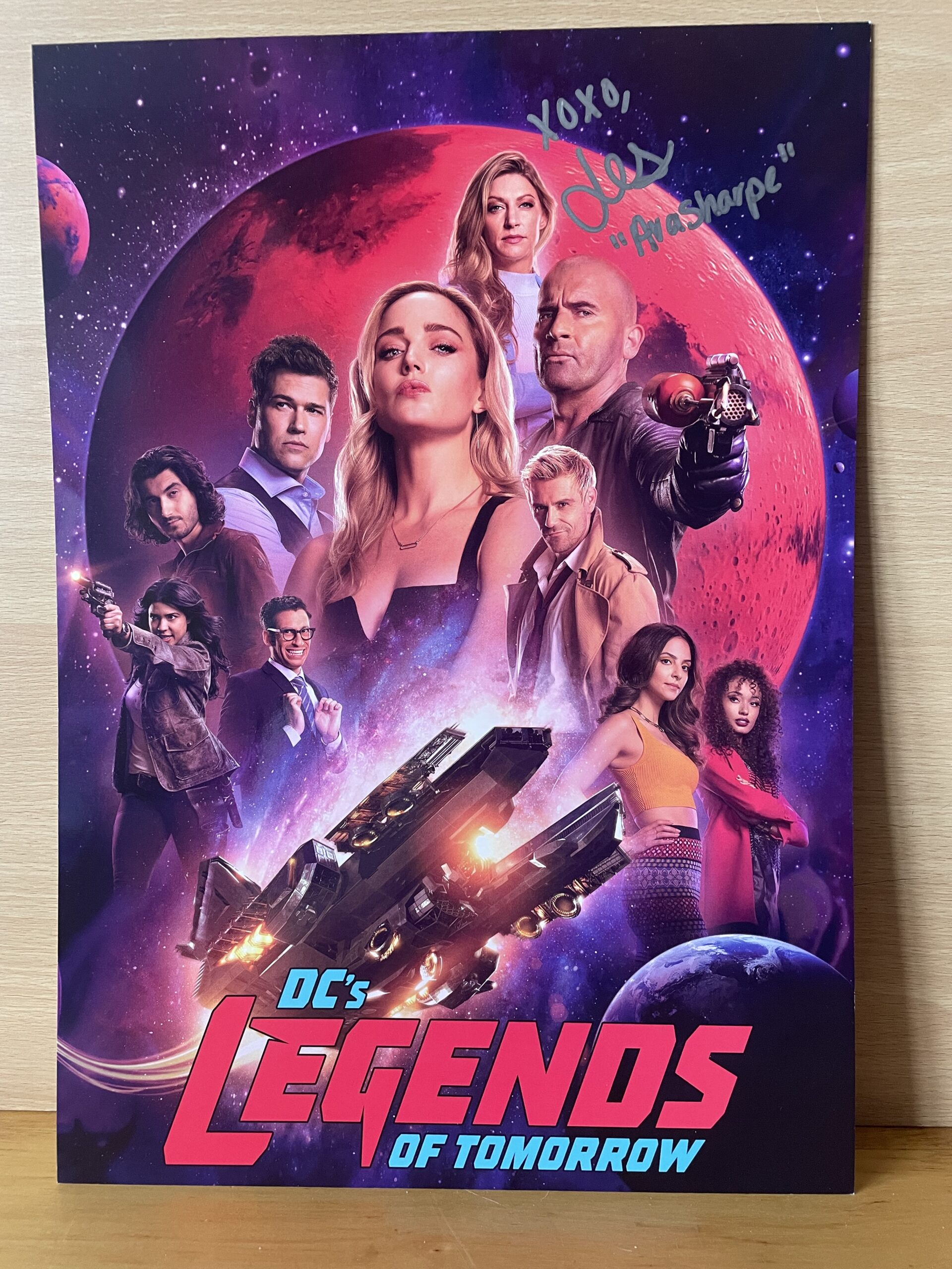 Jes Macallan Signed A3 Colour Picture