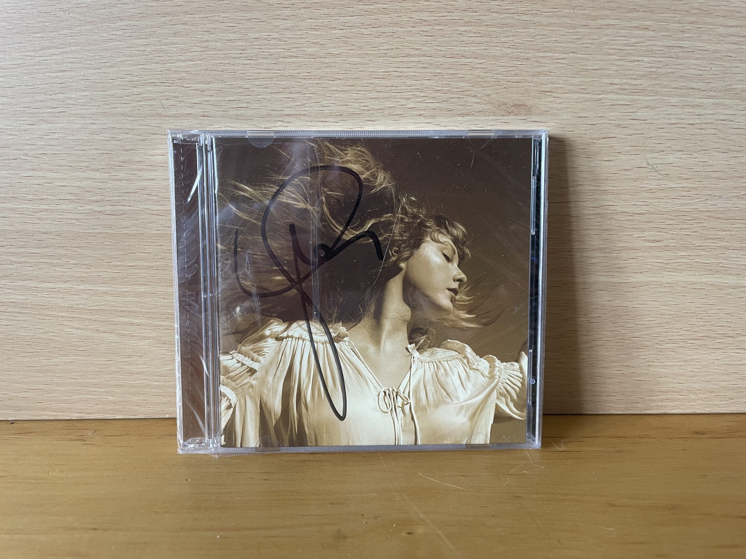Taylor Swift Signed CD Cover