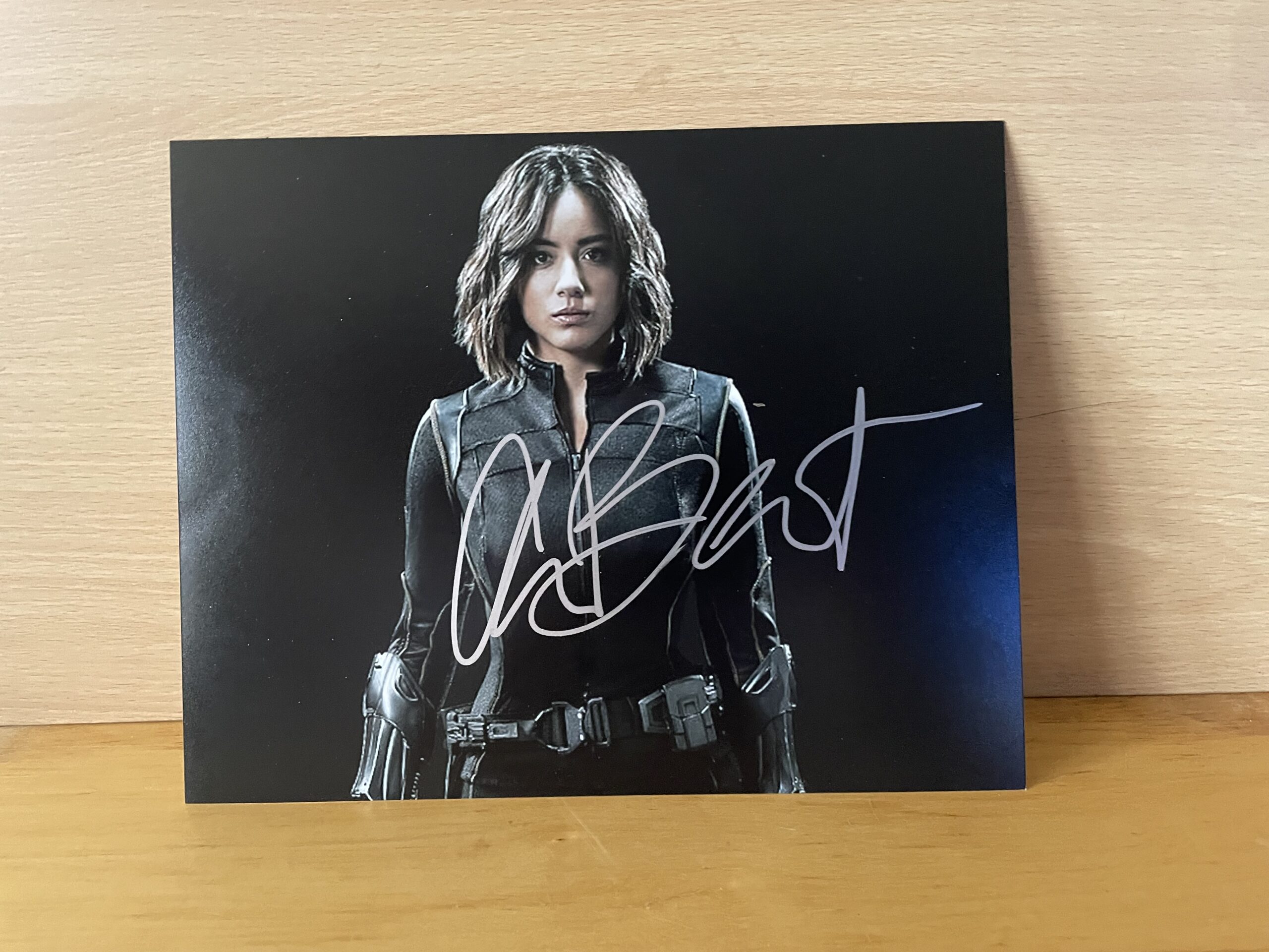Chloe Bennet Signed Colour Photo