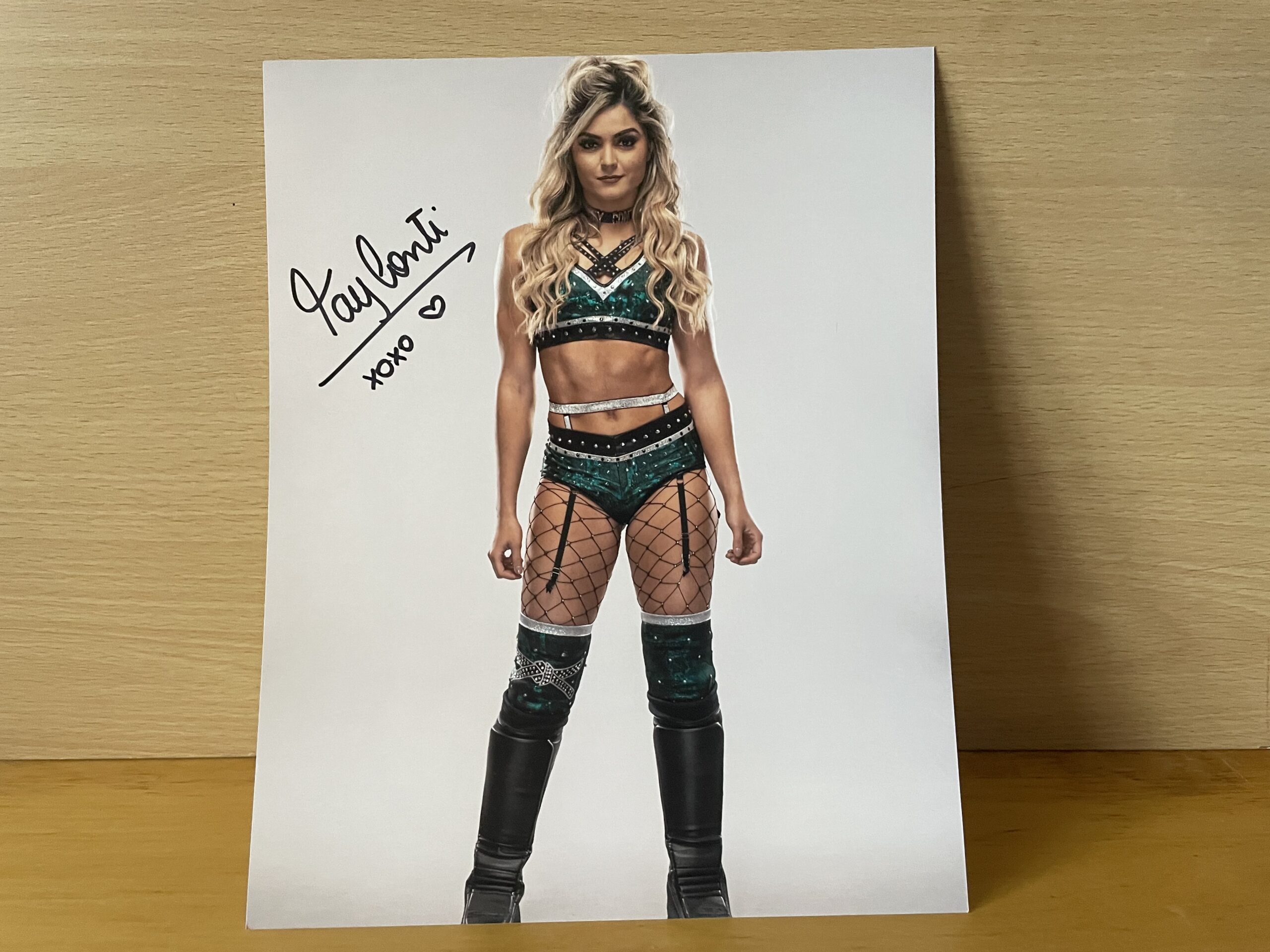 Tay Conti Signed Colour A4 Photo