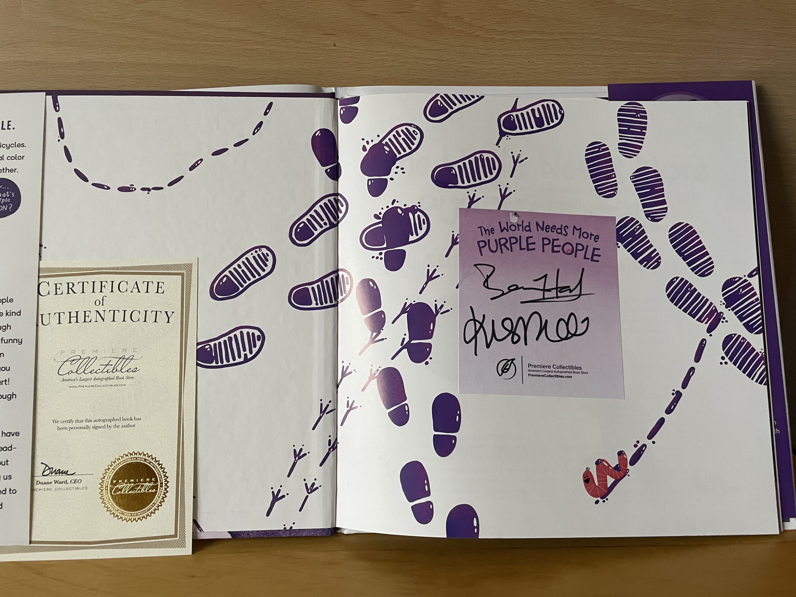 Kristen Bell Signed Book